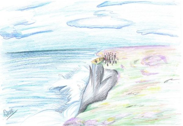 Рисунок к балладе Кубок