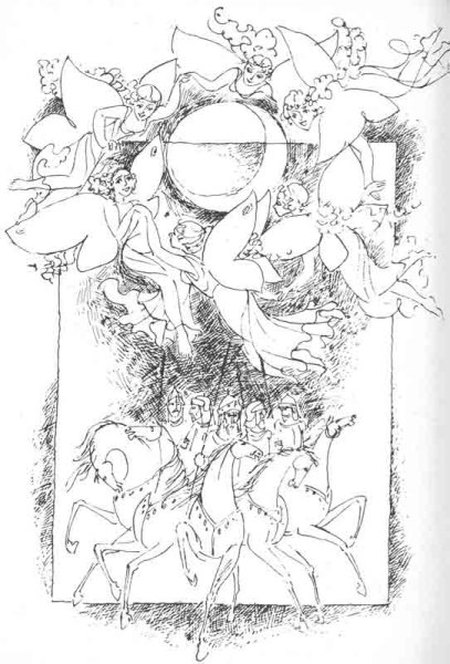 Лесной царь Жуковский раскраска