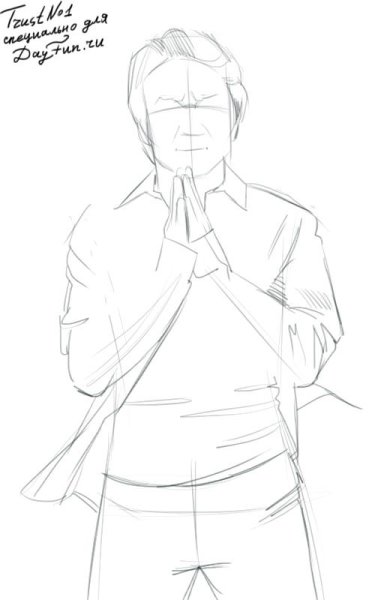 Джеки Чан портрет