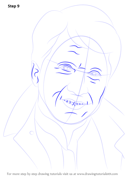 Как нарисовать Брюс ли