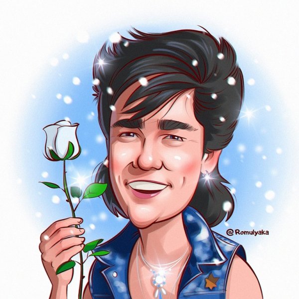 Портрет Юрия Шатунова