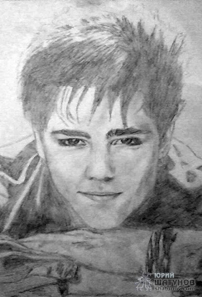Юрий Шатунов рисунок