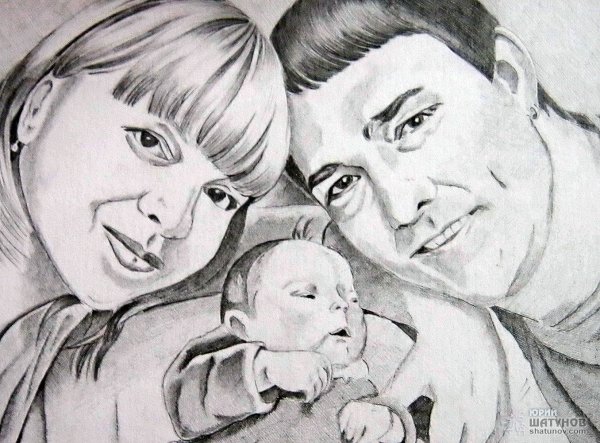 Портрет Юрия Шатунова