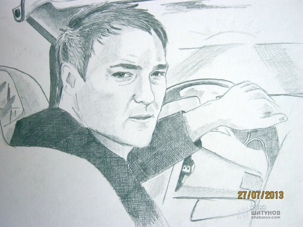 Портрет Юрия Шатунова