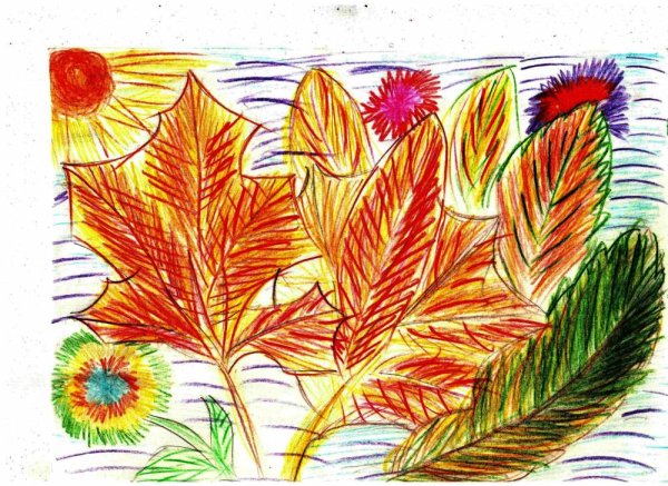 Рисование осенняя фантазия