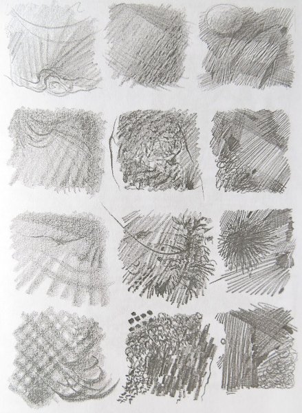 Штриховка карандашом