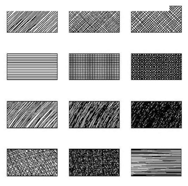 Штрихи для рисования