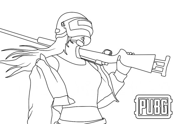 Рисунок ПАБГ легкий