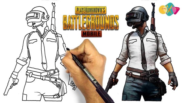 PUBG рисунок