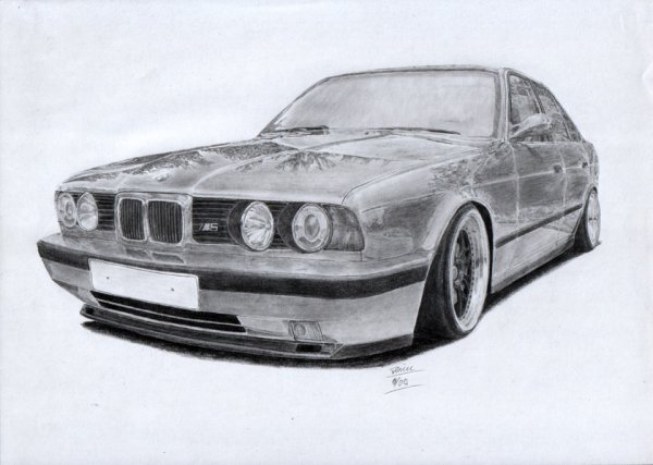 BMW е34 карандаш