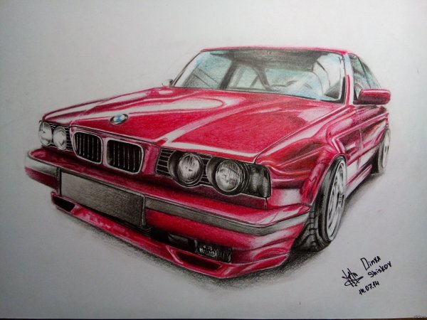 BMW е34 карандаш