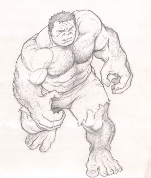 Раскраска тор РАГНАРОК Халк