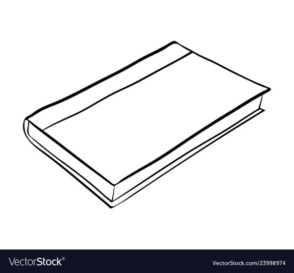 Книга закрытая вид спереди