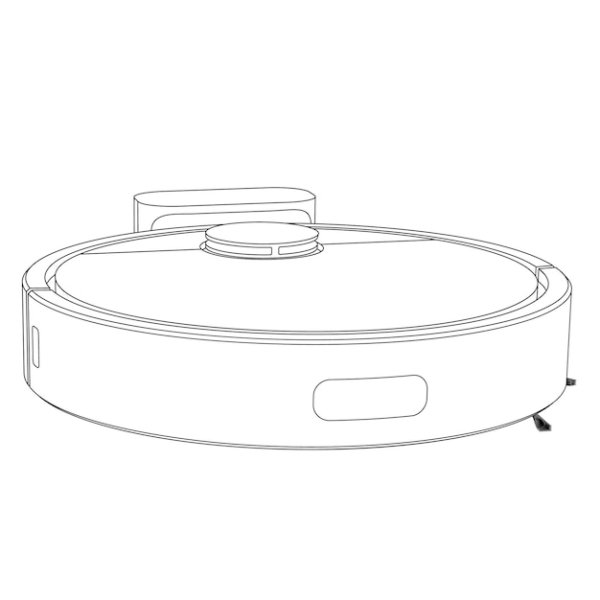 Робот пылесос AUTOCAD