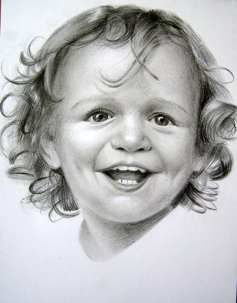 Эмоциональный портрет карандашом