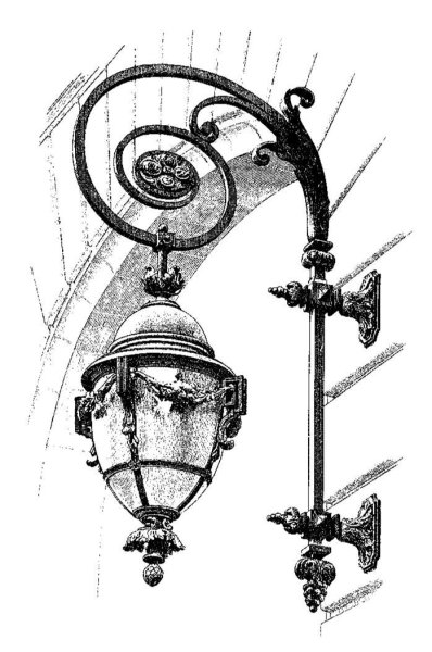 Старинный фонарь