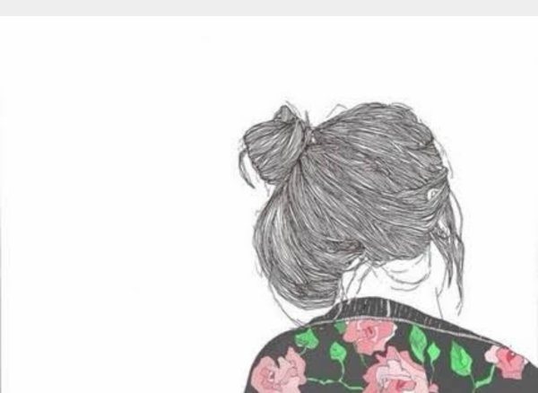 Рисунки девочек без лица