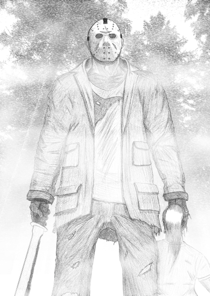 Рисунок Джейсона Вурхиса