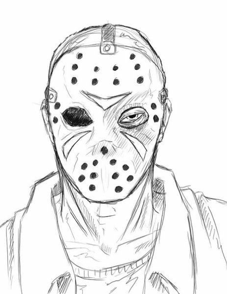 Джейсон для срисовки