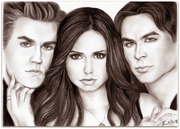 Раскраски дневники вампира семья Майклсон Ребекка