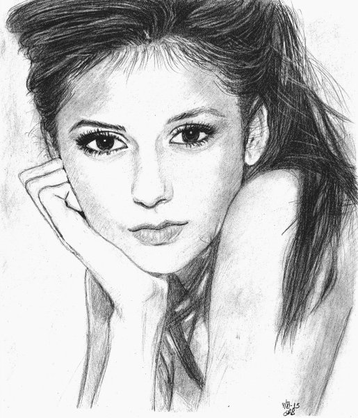 Елена Гилберт портрет