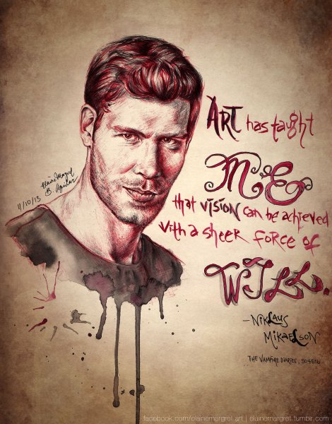 Клаус Майклсон арт