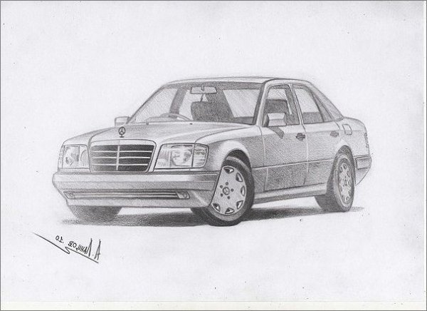 Мерседес в140 с600 карандашом
