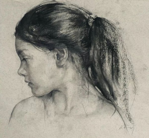 Голова молодого апостола Рафаэль Санти