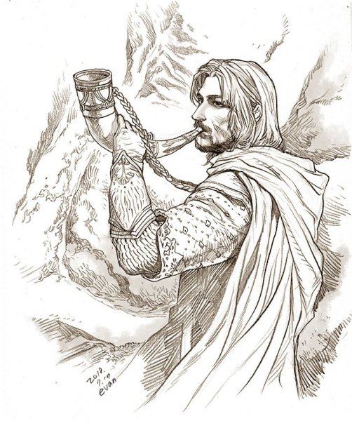 Боромир арт