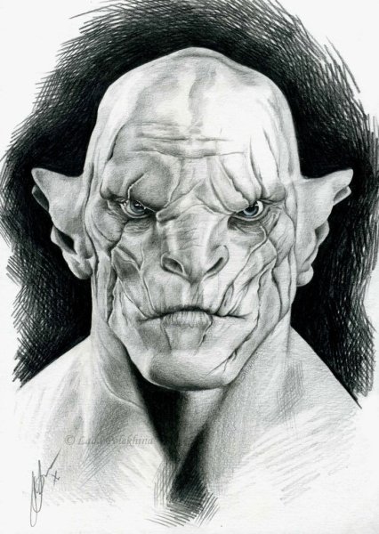 Азог Осквернитель тату