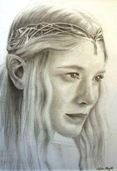 Галадриэль Властелин колец арт