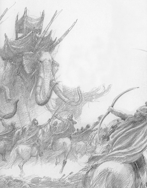 Финголфин иллюстрации Алана ли