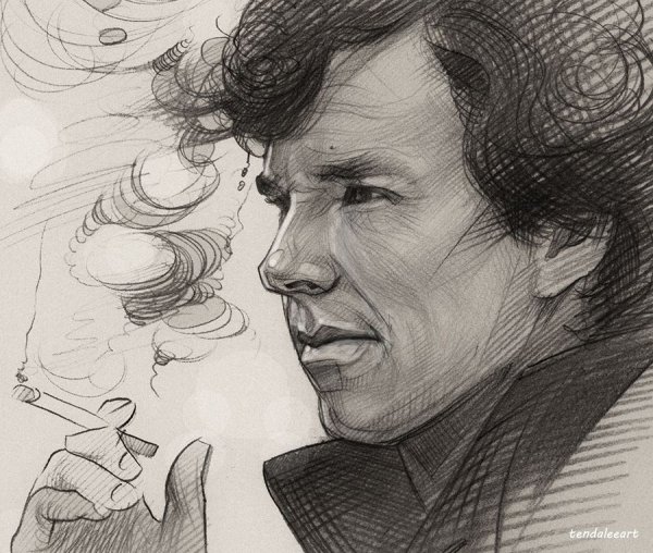 Бенедикт Шерлок Холмс скетч