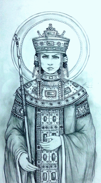 Св Елена прорись