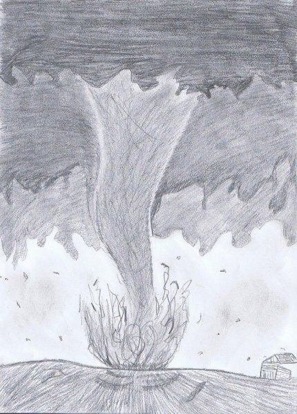 Буря рисунок