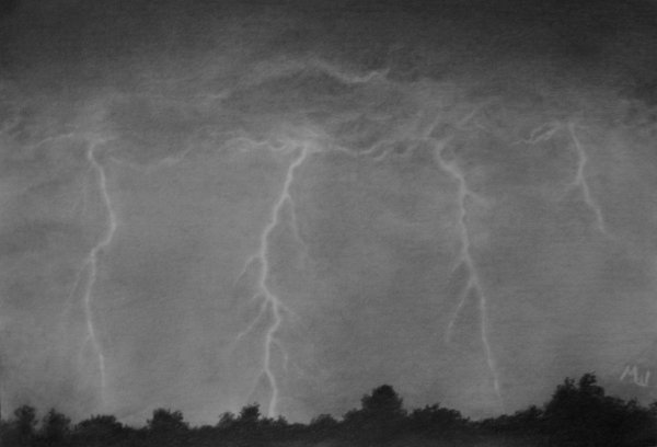 Гроза раскраска