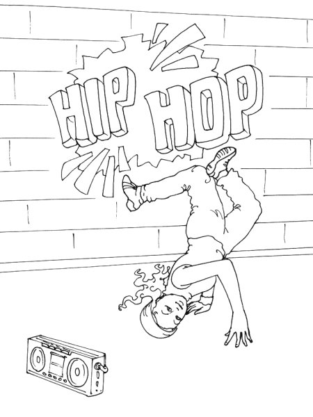 Хип-хоп рисунки граффити