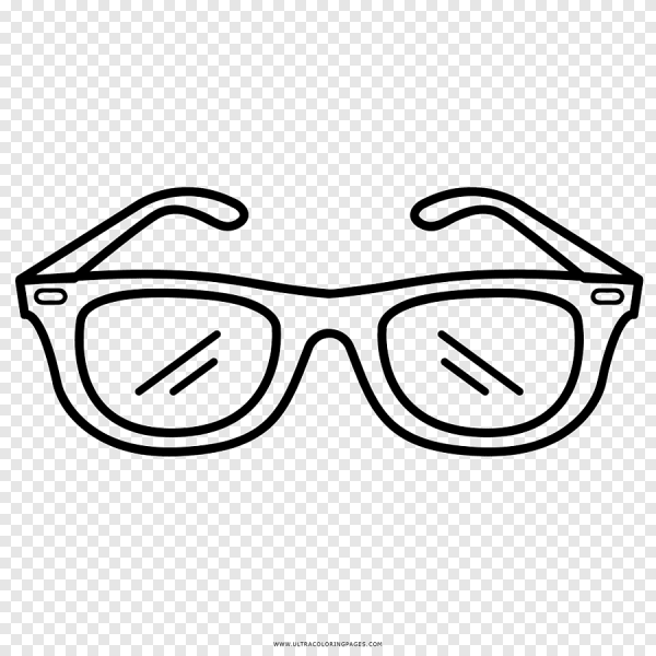 Очки рисунок