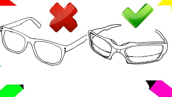 Очки для срисовки