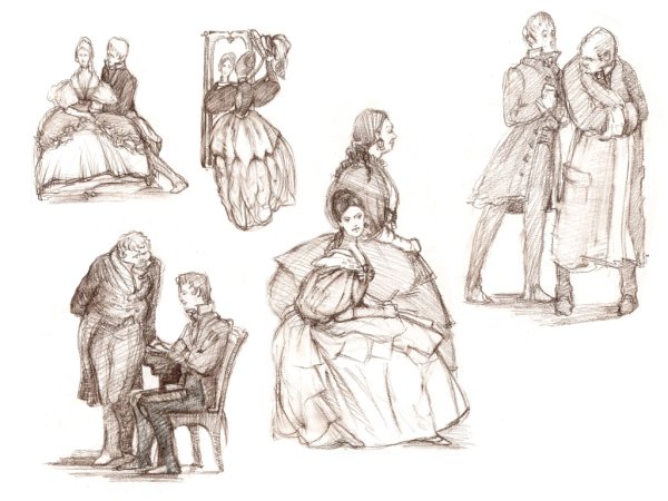 Бесприданница Островский иллюстрации