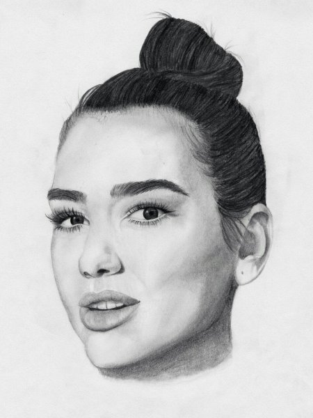 Дуа липа портрет