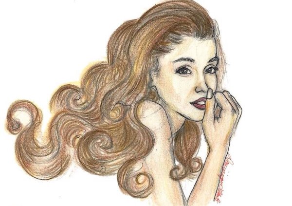 Рисовать певицу