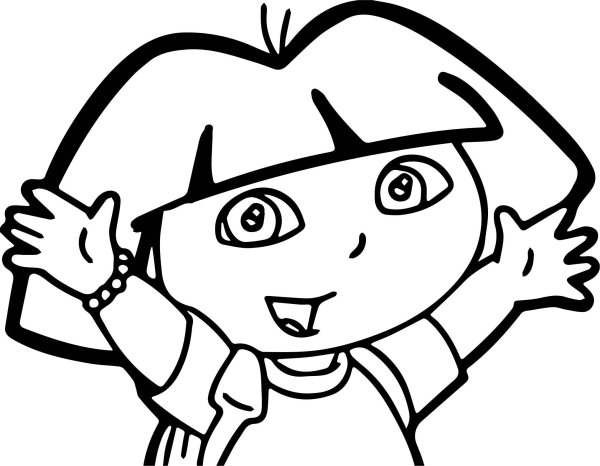 Дора рисунок карандашом певица