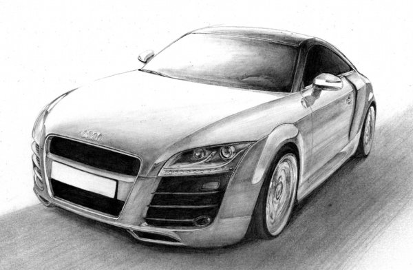 Машина рисунок