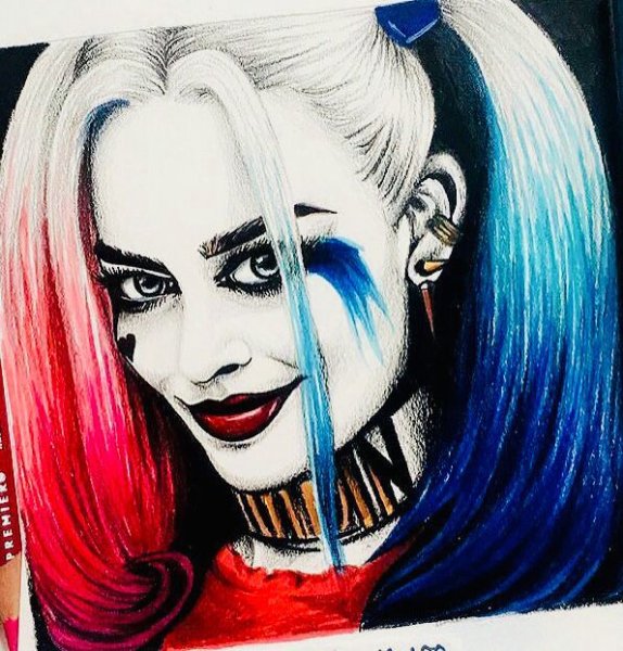 Раскраски Харли Квинн аниме