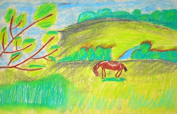 Рисование на тему природа Башкортостана