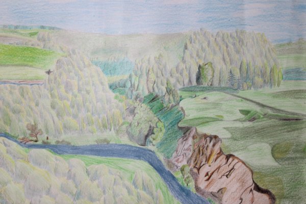 Шихан Торатау рисунок