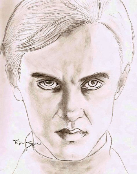 Нарисовать портрет Драко Малфоя