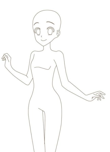 Женская фигура референс