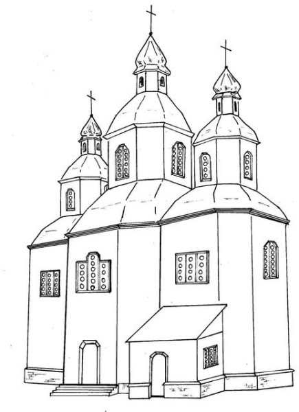 Спасский собор Мирожского монастыря фасад